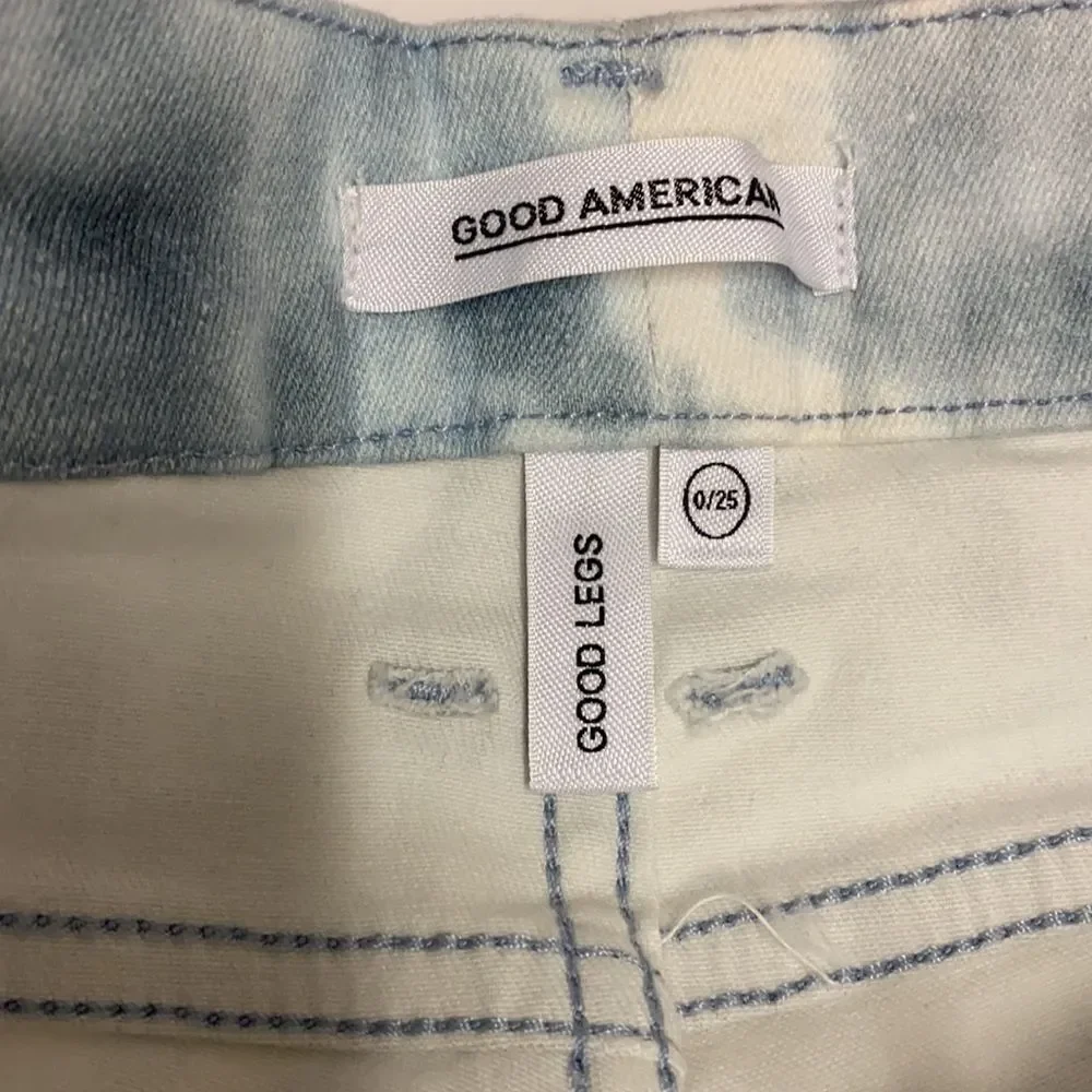 NWT Good American Good Legs size 0/25 Tie Dye C29‎